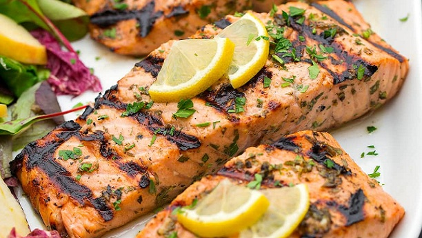 Lemon herbed grilled fish kfoods From Sea to Plate: Quick and Tasty Recipes for Fish Fillets 4 recipes for fish fillets